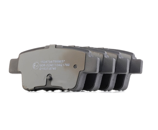 RIDEX 402B0428 Bremsbelagsatz FIAT Punto Evo Schrägheck (199)