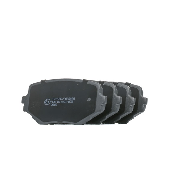 402B0277 RIDEX 5520065D01 Brake pad set