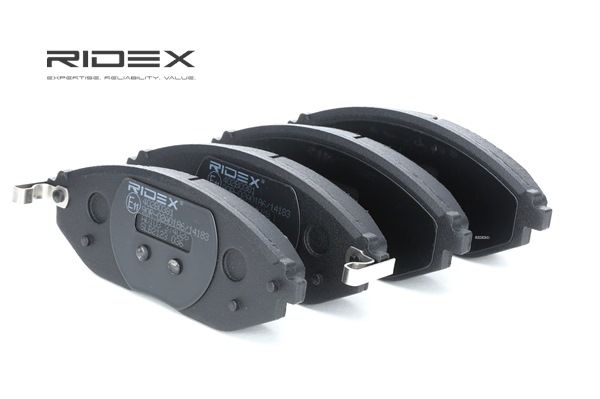 RIDEX 402B0381 CHEVROLET Spark (M400) brake pads replacement cost