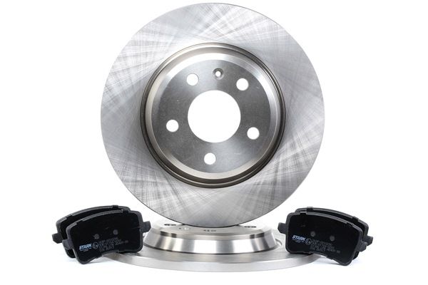 Kit dischi e pastiglie SKBK-1090028 STARK AUDI A4 B8 Sedan (8K2) 2.0 TDI 2009 143 CV