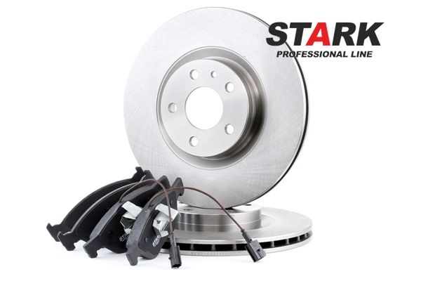 Kit dischi e pastiglie SKBK-1090030 STARK ALFA ROMEO 147 (937) 1.6 LPG (937AXA1A) 2010 105 CV