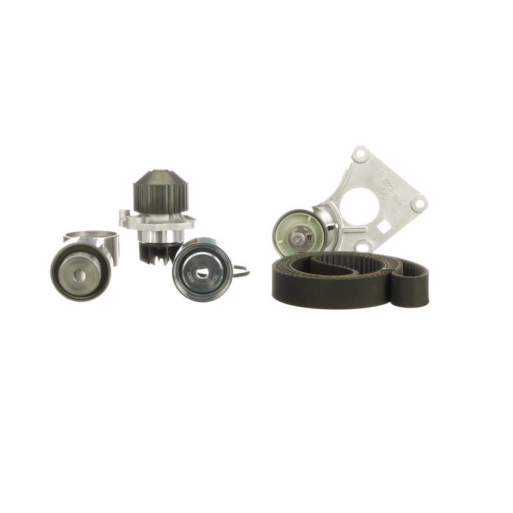 Zahnriemensatz mit Wasserpumpe KP15602XS-1 GATES CITROËN C5 II Schrägheck 3.0 V6 2005 211 PS