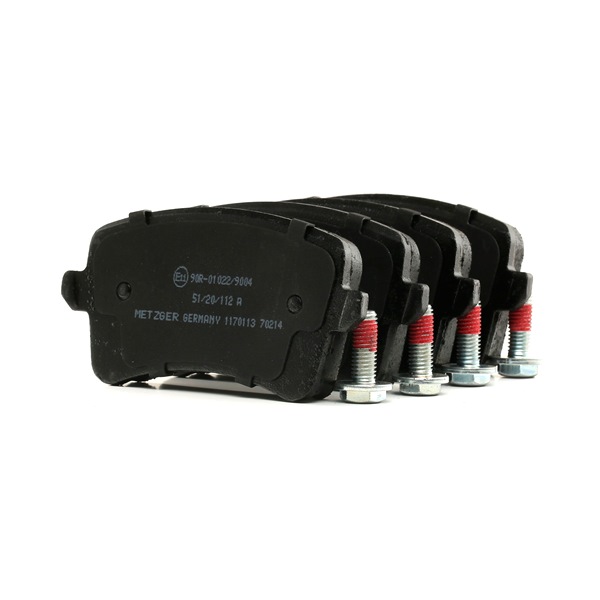 Número OEM 8K0 698 451 C - Juego de pastillas de freno 1170113 SEAT, AUDI, SKODA