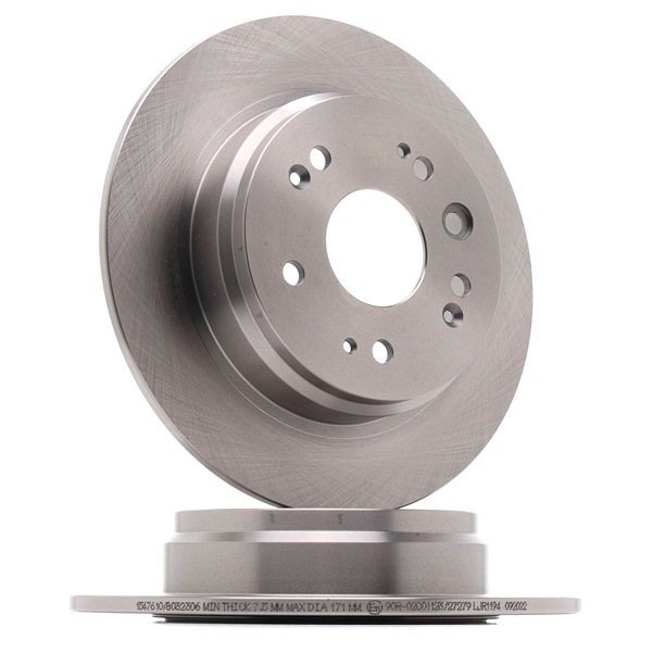 RIDEX 82B0528 Bremsscheibe HONDA CR-V II (RD)