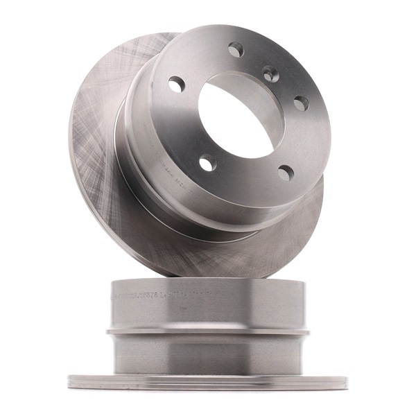RIDEX | Remschijf set Geen coating, High carbon, Gietijzer, Zonder schroeven, volledig, Achteras 82B0762 Volkswagen LT 28-35 II Bus 1998 goedkoop online