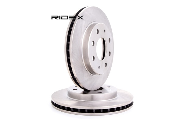 RIDEX | Freni a disco Non rivestito, Ghisa, senza viti/bulloni, ventilato, Assale anteriore 82B0546 MITSUBISHI Space Wagon II (N3) 1998 economici online