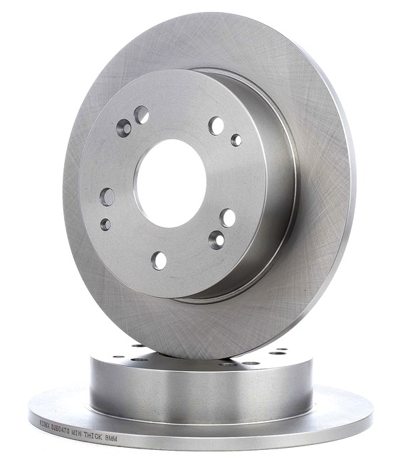 RIDEX 82B0473 Brake discs HONDA CIVIC 7 Hatchback (EU, EP, EV) 1.4 iS 90 hp Petrol 2004