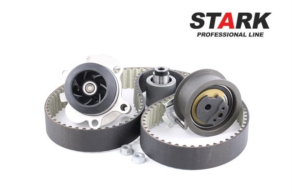 Kit cinghia distribuzione, pompa acqua SKWPT-0750003 STARK Volkswagen Touran I (1T1, 1T2) 2.0 TDI 2008 140 CV