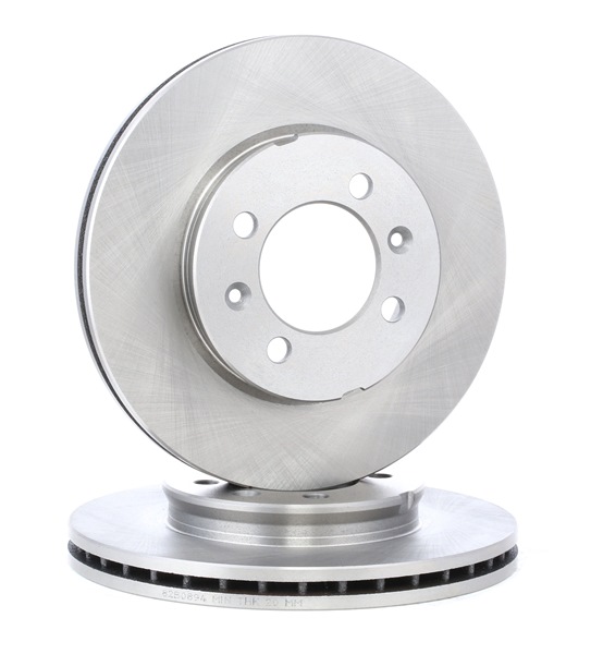 RIDEX | Disco não revestido, Ferro fundido, sem parafusos, ventilado, Eixo dianteiro 82B0894 ROVER 100 / Metro Hatchback (XP) 1990 baratos online