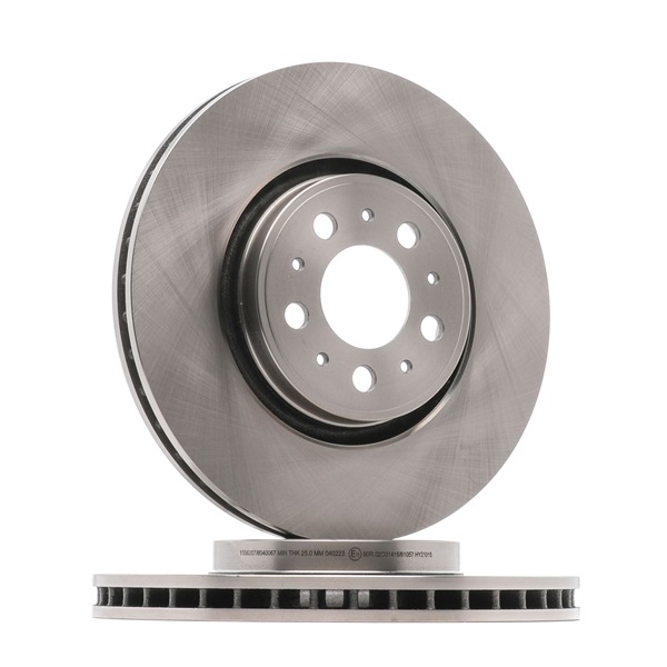 Disco freno 82B0588 RIDEX VOLVO V70 II (SW, 285) 2.5 AWD 2003 211 CV