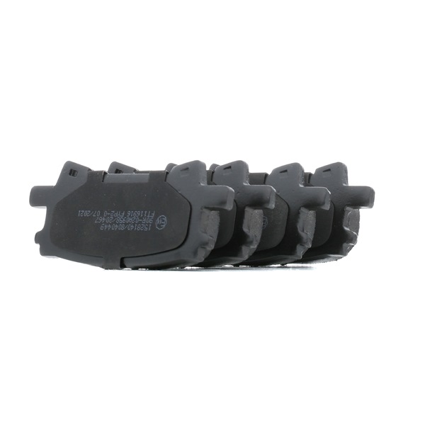 Bremseklosser 402B0515 RIDEX TOYOTA Harrier II (XU30) 3.0 4WD (MCU36W, MCU35) 2004 223 hk