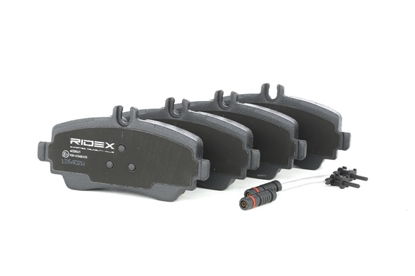 Travões Mercedes W168: Pastilhas de travão RIDEX 402B0411