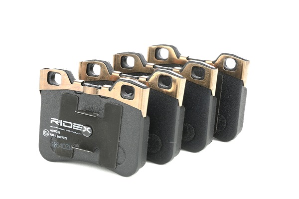 Juego de pastillas de freno 402B0765 RIDEX PEUGEOT 106 II Hatchback (1A, 1C) 1.0 i 1997 45 cv