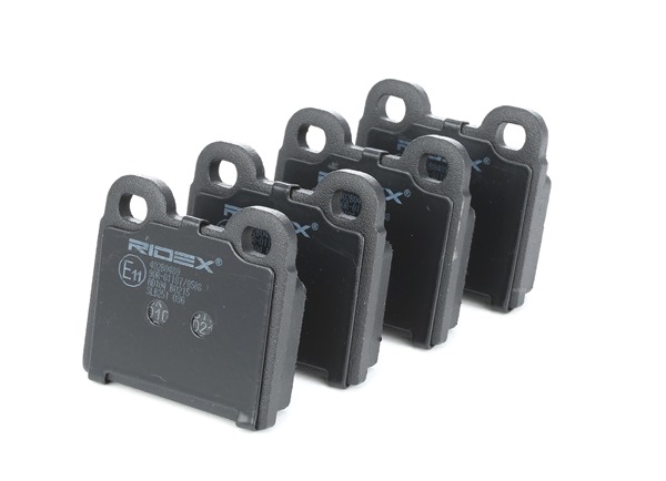 Número OEM 502 808 - Juego de pastillas de freno 402B0489 AUDI, OPEL, FIAT, VOLVO, SKODA