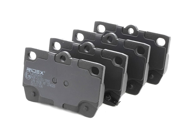 Número OEM 04466 30230 - Juego de pastillas de freno 402B0493 TOYOTA, LEXUS, SATURN, WIESMANN