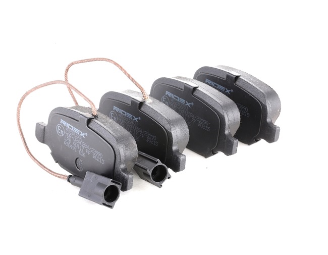 Kit pastiglie freni 402B0581 RIDEX ALFA ROMEO MiTo (955) 0.9 TwinAir (955AXY1B) 2016 105 CV