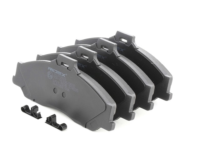 Juego de pastillas de freno 402B0616 RIDEX MAZDA Serie B Pick-up (UN) 2.2 2002 97 cv