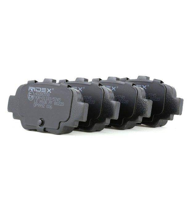 RIDEX 402B0558 Bremsbelagsatz NISSAN Micra II Hatchback (K11)