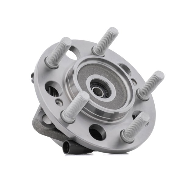 RIDEX | Hjullager framaksel, venstre, høyre, med integrert ABS-sensor, Hjullager integrert i hjulnavet 654W0487 SSANGYONG Rexton / Rexton II (GAB) 2014 billige på nett