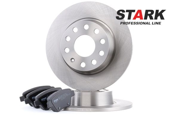 Bremsen komplett SKBK-1090092 STARK VW Caddy IV Kastenwagen (SAA, SAH) 1.4 TSI 2020 125 PS