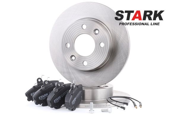 Kit de discos de freno y pastillas SKBK-1090094 STARK RENAULT Clio I Hatchback 1.4 1997 78 cv