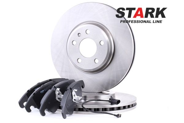 Kit dischi e pastiglie SKBK-1090102 STARK AUDI A4 B8 Sedan (8K2) 2.0 TDI 2013 120 CV