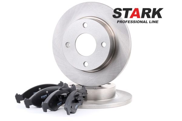 STARK SKBK-1090138 Disques et plaquettes de freins arrière et avant Ford Fiesta 4