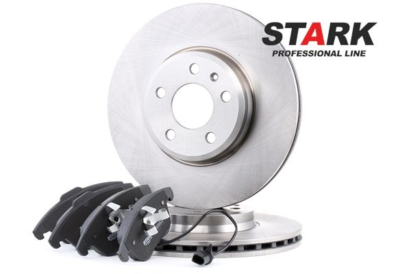 Kit dischi e pastiglie SKBK-1090142 STARK AUDI A4 B8 Sedan (8K2) 2.0 TDI 2014 120 CV