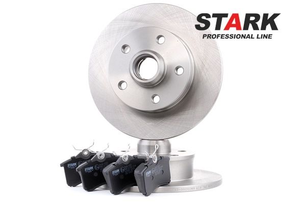 Remschijven en blokken, set SKBK-1090157 STARK Volkswagen Passat B3/B4 Variant (3A5, 35i) 1.9 TDI 1997 110 Pk