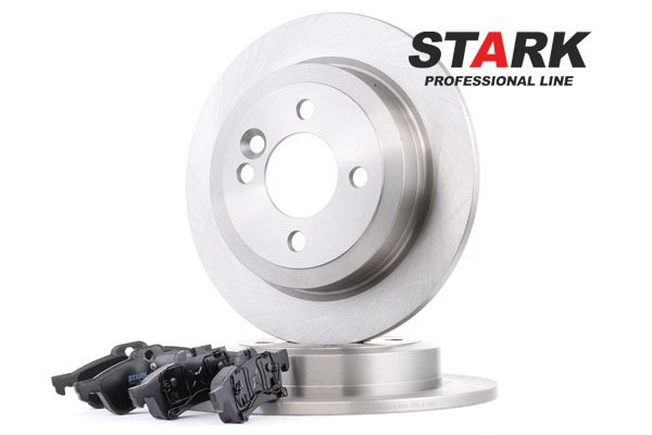 Kit dischi e pastiglie SKBK-1090159 STARK MINI Cabrio (R52) 1.6 John Cooper Works 2005 210 CV