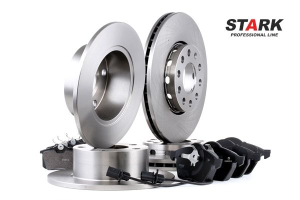 Numer OEM 4A0 615 601 A - Zestaw do hamulców, hamulce tarczowe SKBK-1090175 AUDI, FORD, SKODA, SEAT, PORSCHE