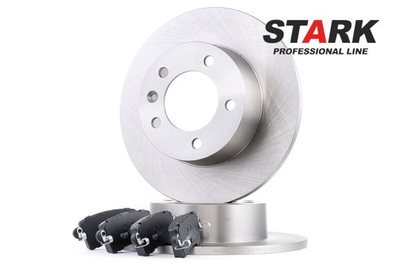 STARK | Kit de frenos de disco Eje trasero, Tipo disco de frenos: macizo SKBK-1090178 RENAULT Master II Furgón 2000 baratos online
