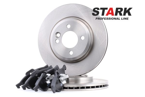 Kit dischi e pastiglie SKBK-1090182 STARK MINI Cabrio (R52) 1.6 One 2005 90 CV