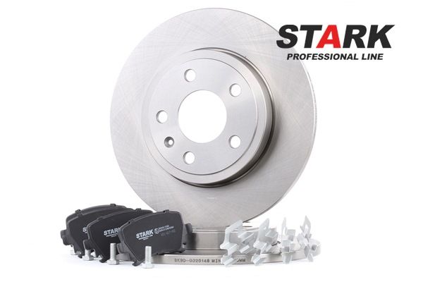 Kit dischi e pastiglie SKBK-1090185 STARK AUDI A4 B6/B7 Cabrio (8H7, 8HE) 2.0 TFSI 16V 2008 200 CV