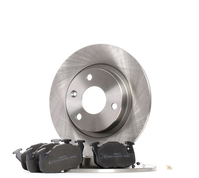 STARK | Kit dischi e pastiglie freno Assale anteriore, Tipo disco freno: pieno, Con contatto segnalazione usura SKBK-1090193 PEUGEOT 106 I Hatchback 1995 economici online