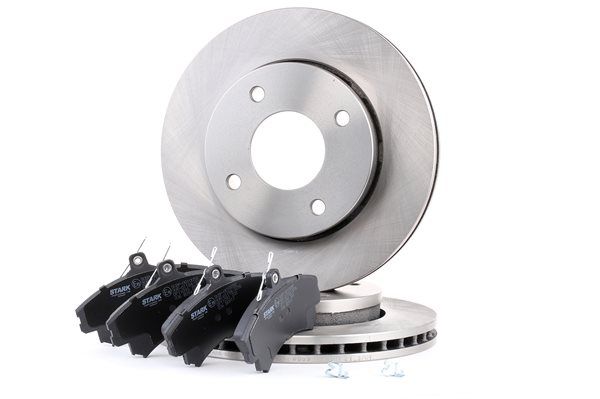 Número OEM 15 15 037 - Kit de discos de freno y pastillas SKBK-1090230 OPEL, VAUXHALL