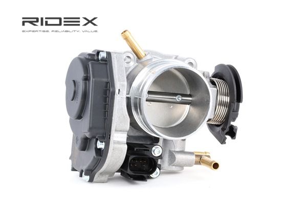 RIDEX | Gasspjæld Ø: 56mm, uden pakning, Styrebox/Software skal læres/opdateres. 158T0010 VW Golf IV Hatchback (1J1) 2005 billig online