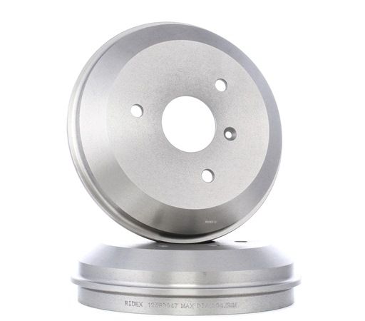 OEM-nummer 000 432 9V 005000000 - Remtrommel 123B0047 MERCEDES-BENZ, SMART