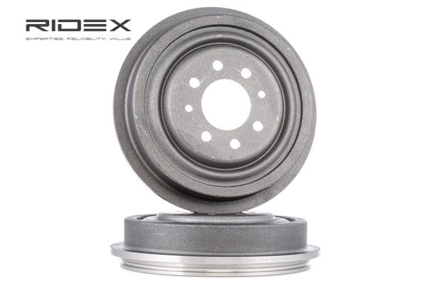 RIDEX | Tambores de freno sin cojinete rueda, sin buje de rueda, sin perno de sujeción de rueda, Eje trasero 123B0048 RENAULT Scénic I Monovolumen (JA0/1, FA0) 2000 baratos online