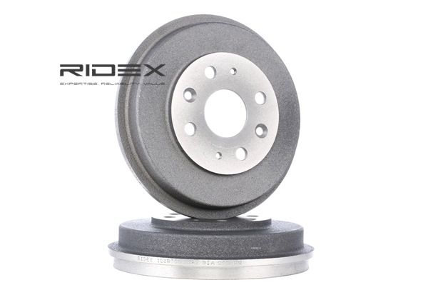 RIDEX | Bremsetrommel uten ABS sensorring, uten hjullager, bakaksel 123B0052 MAZDA 323 S VI Sedan (BJ) 2003 billige på nett