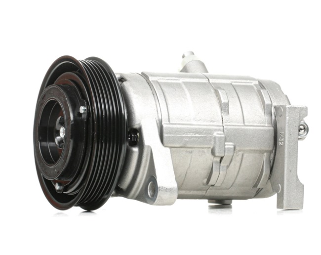 Air conditioning compressor 447K0236 RIDEX 5005441AI VOLVO, JEEP, CHRYSLER, DODGE, PLYMOUTH
