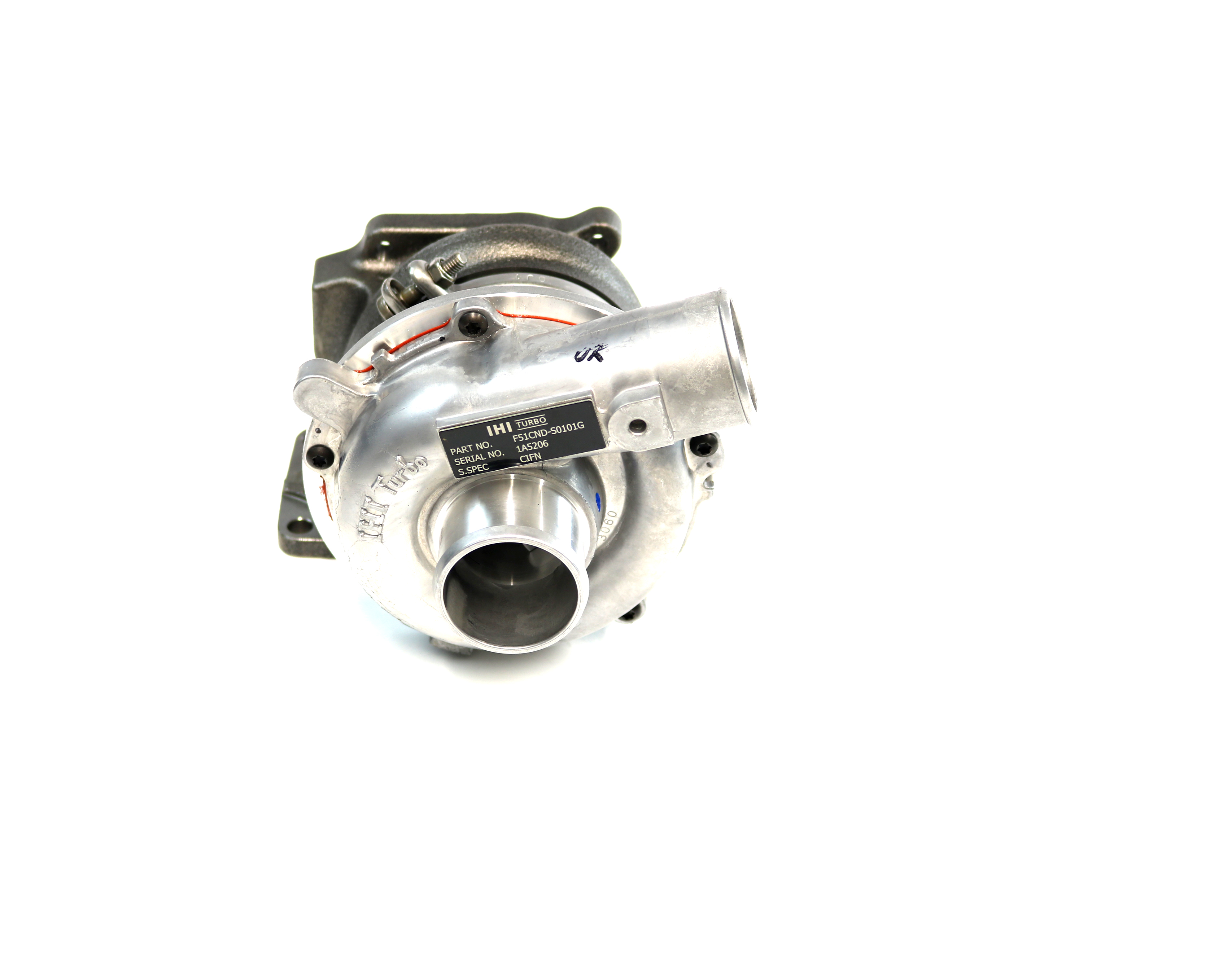 Numer OEM 8-98019893-0 - Turbosprężarka 129282 ISUZU