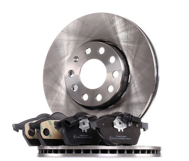 Remschijven en blokken, set 3405B0006 RIDEX Volkswagen Passat B5 Variant (3B5) 1.9 TDI 1999 110 Pk