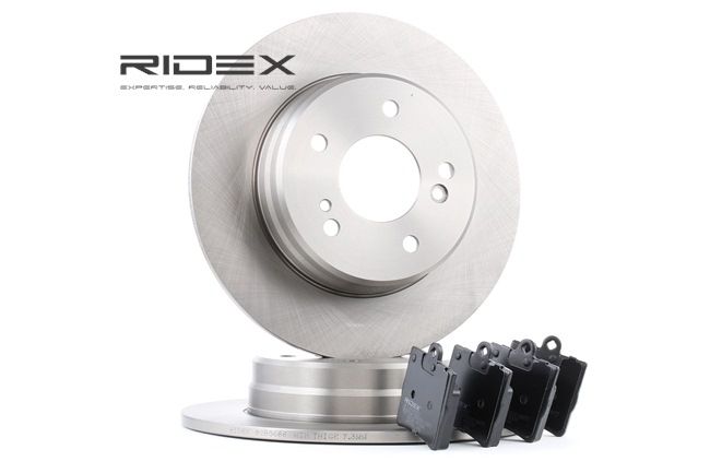 Número OEM 5098 066AA - Kit de discos de freno y pastillas 3405B0028 MERCEDES-BENZ, SEAT, CHEVROLET, CHRYSLER