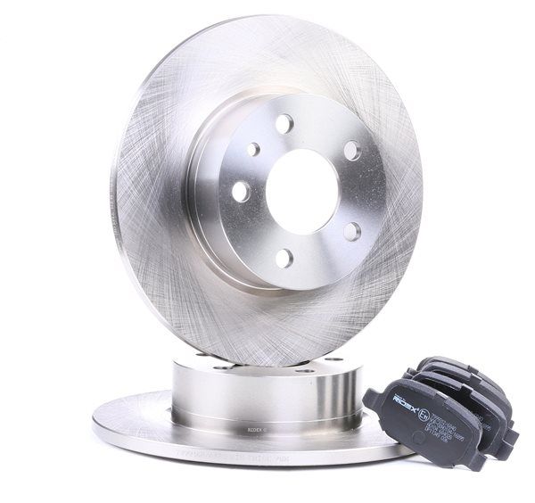RIDEX | Dischi e pastiglie Assale posteriore, Tipo disco freno: pieno 3405B0089 ALFA ROMEO 147 (937) 2002 economici online