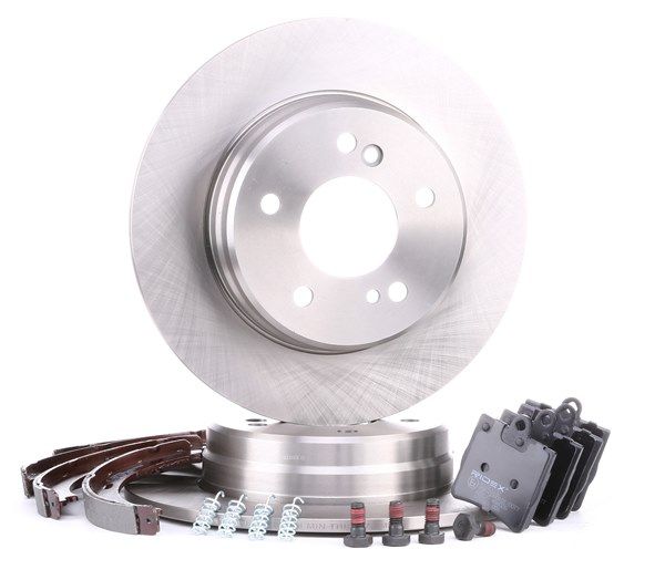 3405B0063 RIDEX 5096552AA Brake discs and pads set
