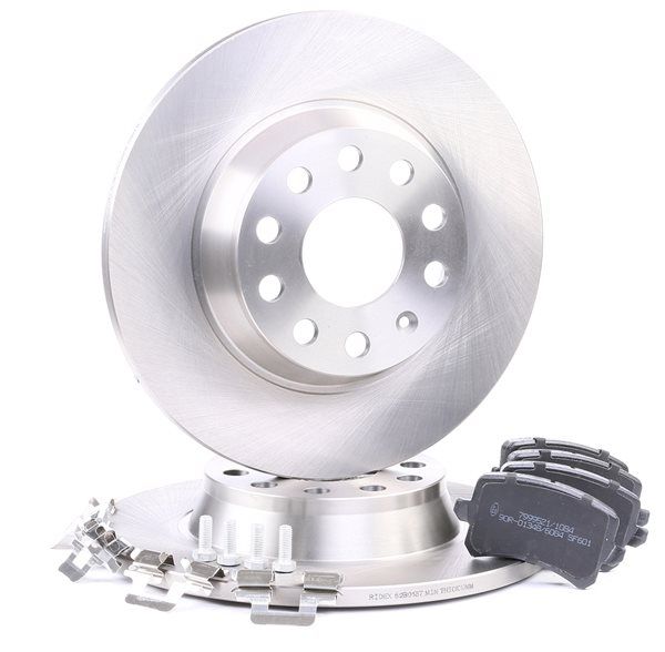 Kit dischi e pastiglie 3405B0046 RIDEX Volkswagen Touran I (1T1, 1T2) 2.0 TDI 2007 140 CV