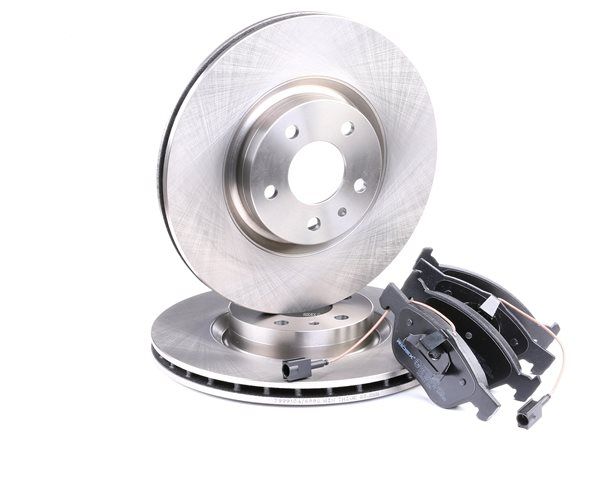 Kit dischi e pastiglie 3405B0031 RIDEX ALFA ROMEO 147 (937) 1.6 LPG (937AXA1A) 2009 105 CV