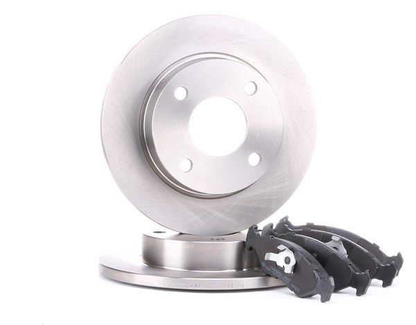 RIDEX 3405B0139 Disques et plaquettes de freins arrière et avant Ford Fiesta 4