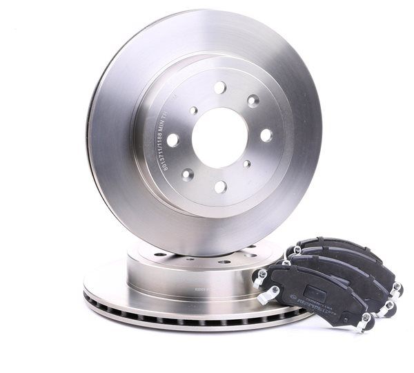 Suzuki Wagon R+ Hatchback (EM) brake pads and rotors kit RIDEX 3405B0145